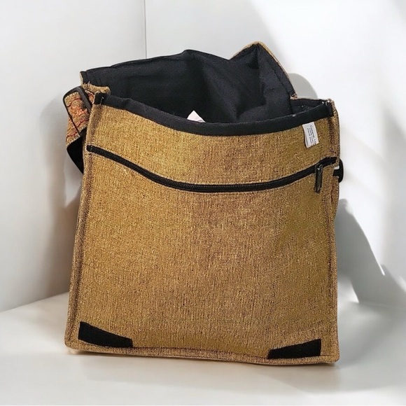 Ganesh Himal Trading LLC Crossbody Bag 100% Cotton Large - Picture 5 of 8